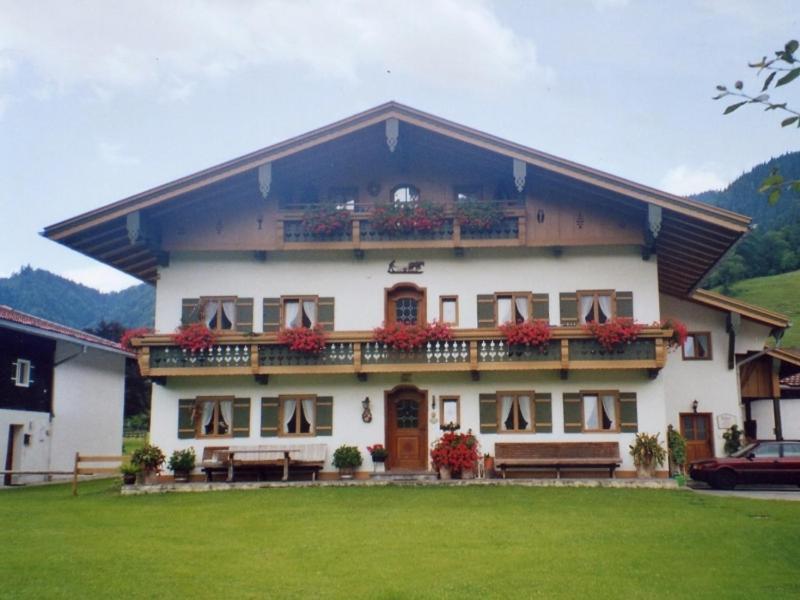 Ferienwohnung Schmid-Hof Oberwössen Exterior foto